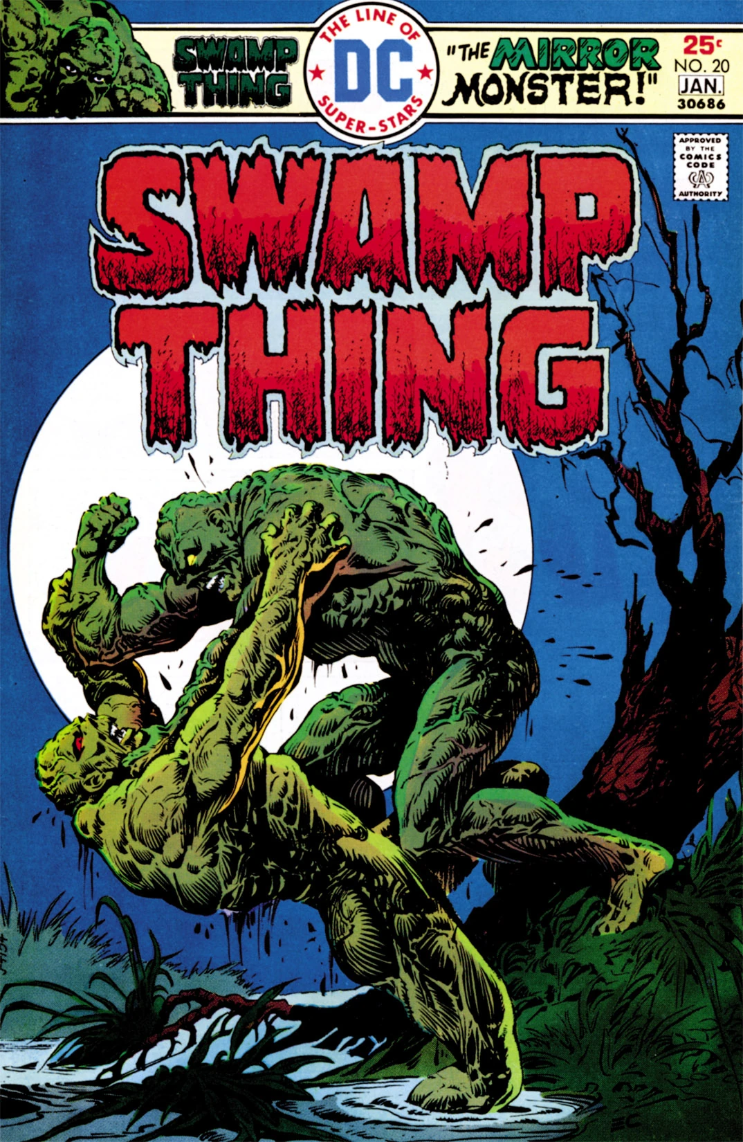 Swamp Thing #20 (DC, 1975 — Cover A) cover